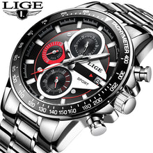 Load image into Gallery viewer, LIGE New Watch Men Sport