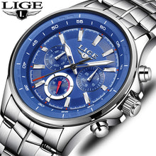 Load image into Gallery viewer, LIGE New Watch Men Sport