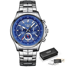 Load image into Gallery viewer, LIGE New Watch Men Sport