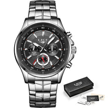 Load image into Gallery viewer, LIGE New Watch Men Sport