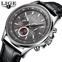 Load image into Gallery viewer, LIGE New Watch Men Sport