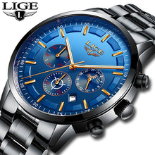 Load image into Gallery viewer, LIGE New Watch Men Sport