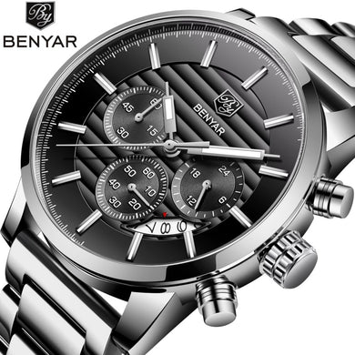 Luxury Brand Benyar Sport Mens Watches 2019