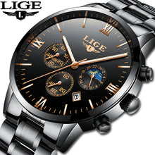 Load image into Gallery viewer, LIGE New Watch Men Sporto