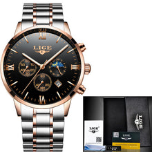 Load image into Gallery viewer, LIGE New Watch Men Sporto
