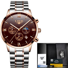 Load image into Gallery viewer, LIGE New Watch Men Sporto