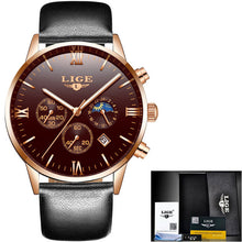 Load image into Gallery viewer, LIGE New Watch Men Sporto